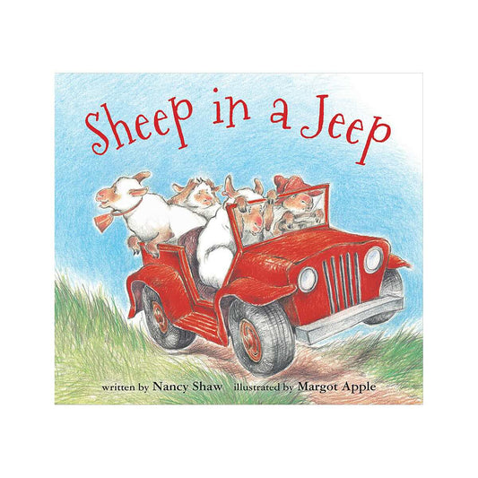 Sheep in a Jeep Story Book