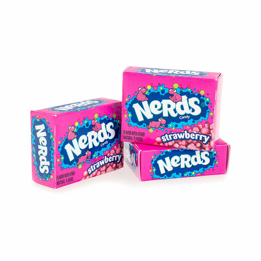 Ferrara Strawberry Nerds Candy - 1 lb.