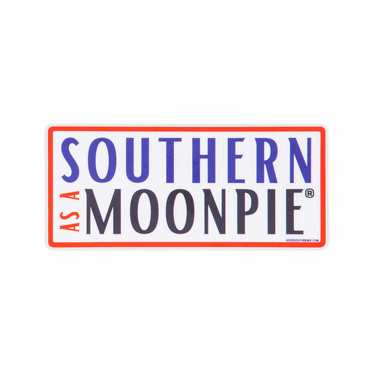 Southern As A Moonpie Sticker