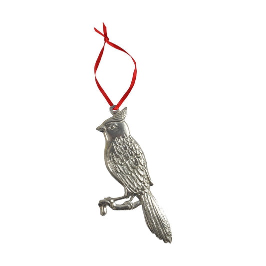 Mast General Store Pewter Cardinal Ornament