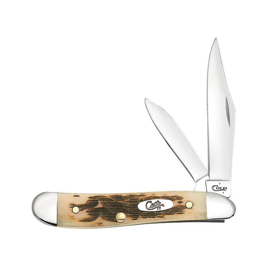 Peanut Amber Bone Knife