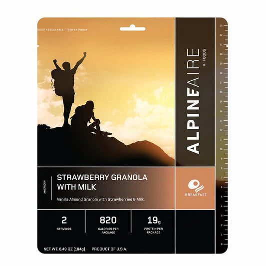 Alpineaire Strawberry Granola with Milk Instant Meal