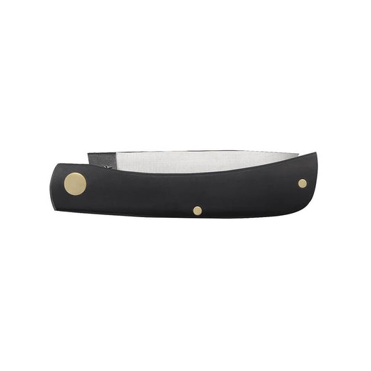 Jet Black Synthetic Sod Buster Jr Knife