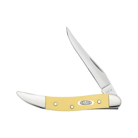 Small Texas Toothpick Yellow Synthetic Chrome Vanadium Knife