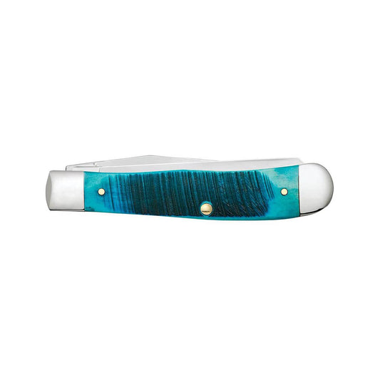 Caribbean Blue Bone Trapper Knife