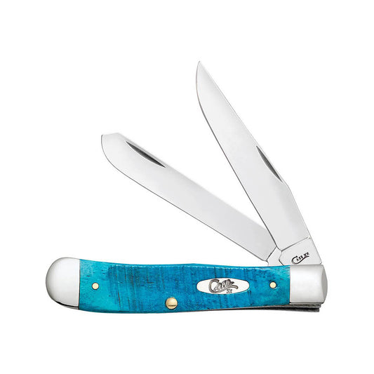 Caribbean Blue Bone Trapper Knife