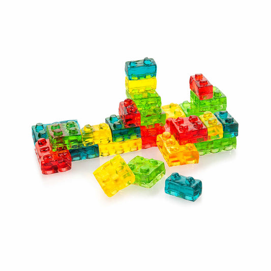 Hilco 3D Gummy Building Blocks Candy - 1 lb.
