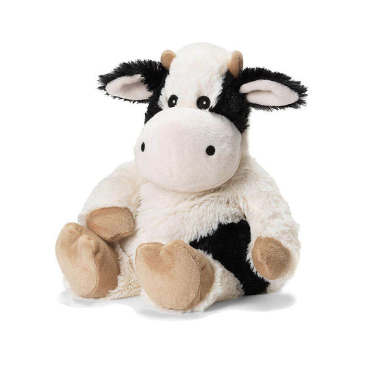 Warmies Black and White Cow Plush Toy