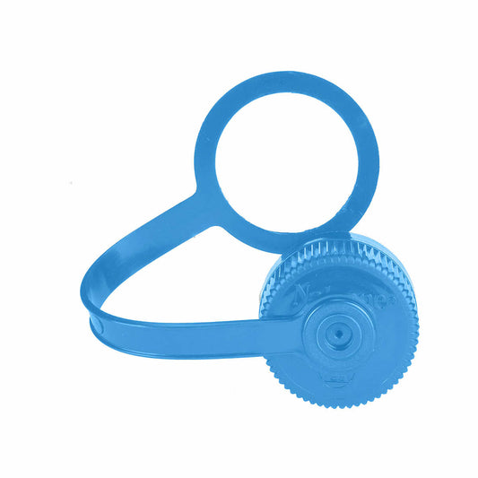 Narrow Mouth Cap Lid Blue