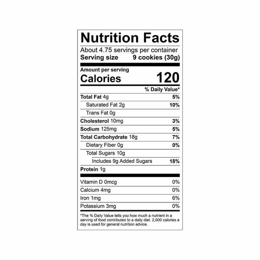 Sugar Moravian Cookies - Large Tube