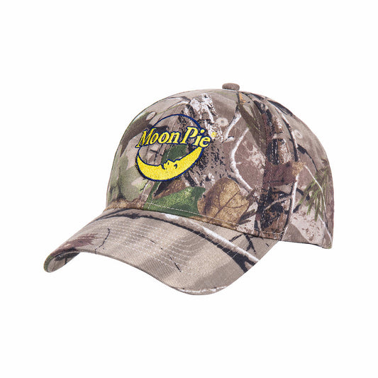 MoonPie Logo Real Tree Camo Hat
