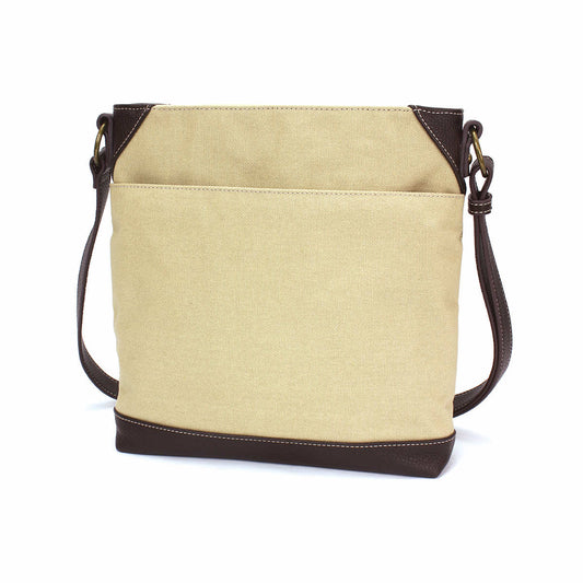 Canvas Crossbody Bag Sand Sunflower Sf