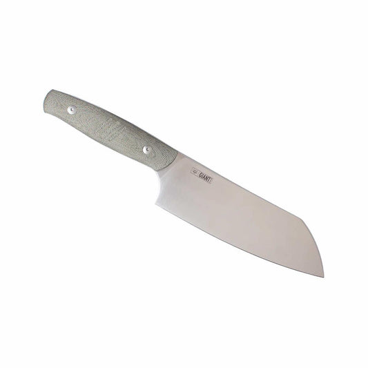 GiantMouse Santoku Knife Green Canvas