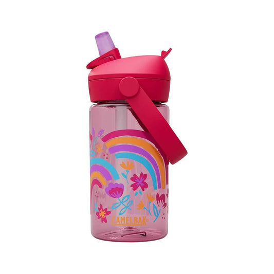 Color swatch for CamelBak Kids' Thrive Flip Straw 14-Ounce Bottle with Tritan Renew in Friendly Forest