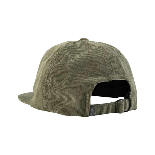 Color swatch for Free Fly Moonrise Cord Strapback Hat in Fatigue