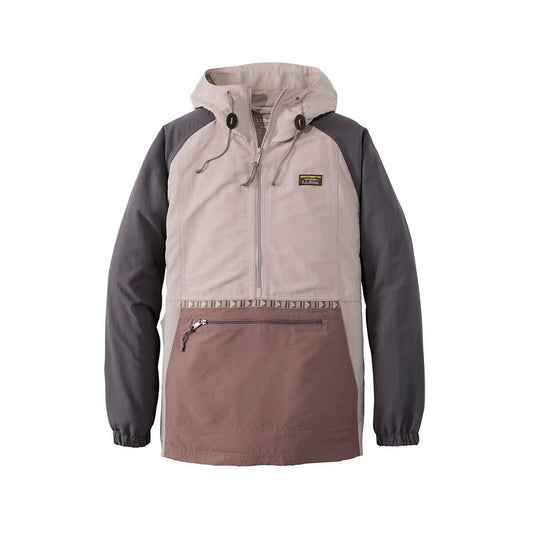 L.L.Bean Men's Multi-Color Mountain Classic Anorak Shrsnd Wtrdoak