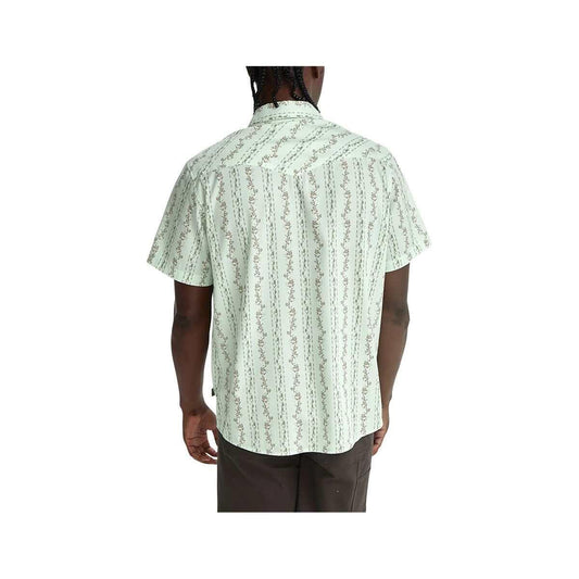 Color swatch for Howler Brothers Men's H Bar B Short Sleeve Snapshirt in Hibiscus Mint