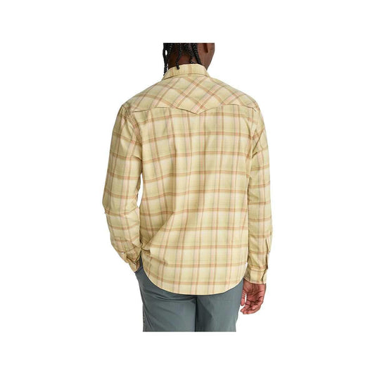 Howler Brothers Men's H Bar B Tech Long Sleeve Shirt Isleyplaid Hemp