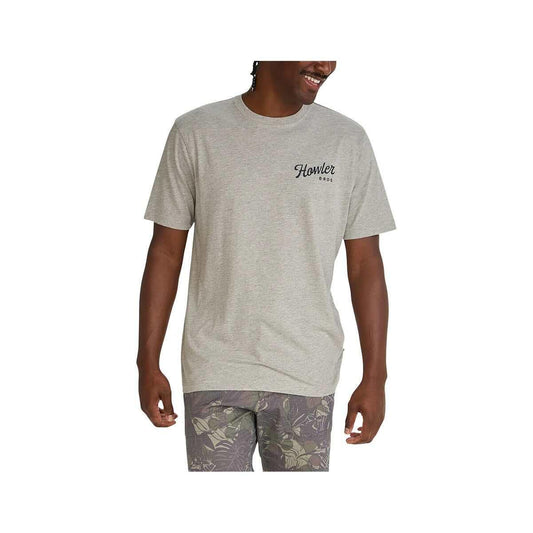 Color swatch for Howler Brothers Men's Howler Posse Blended Short Sleeve T-Shirt in Howlerposse Grey