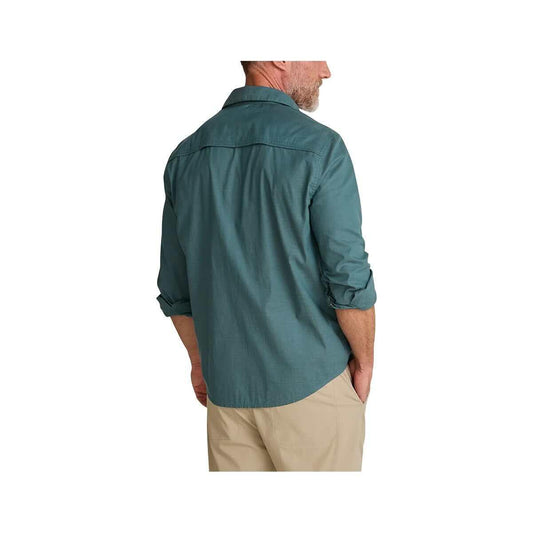 Color swatch for Howler Brothers Men's Long Sleeve Gaucho Snapshirt in Dragons