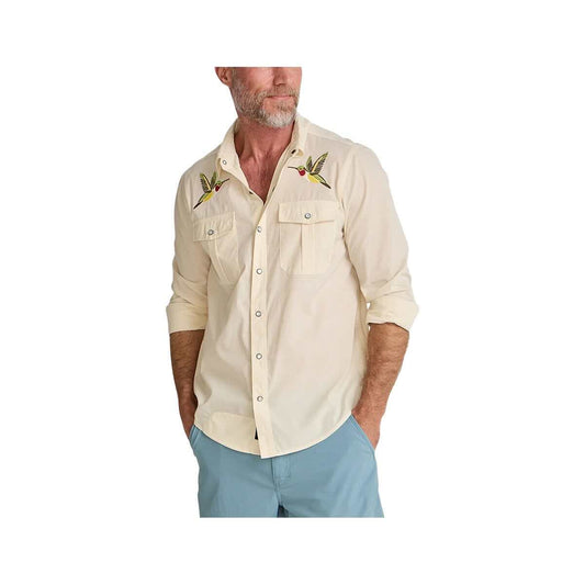 Howler Brothers Men's Long Sleeve Gaucho Snapshirt Nectarseekers