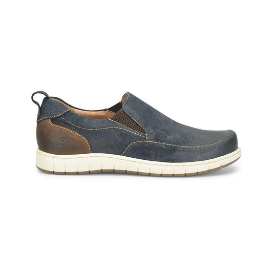 Born Men's Leeds Slip-On Shoes Navy