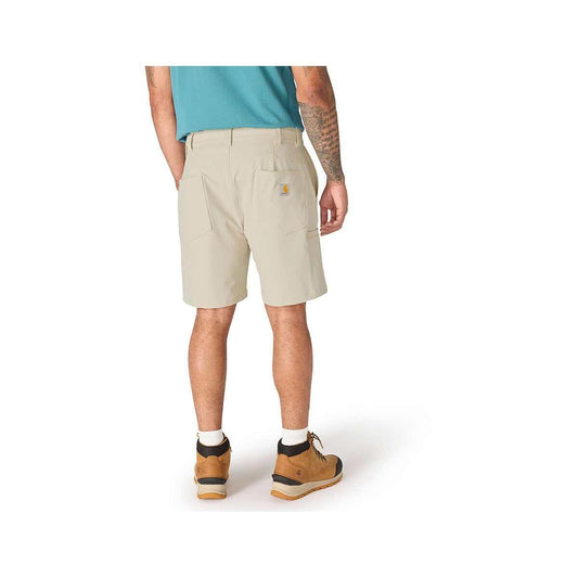 Color swatch for Carhartt Men's Relaxed 8_inch Force Phoenix Shorts in Cobblestone