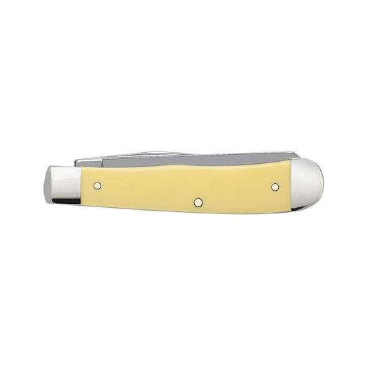 Trapper Yellow Handle Knife