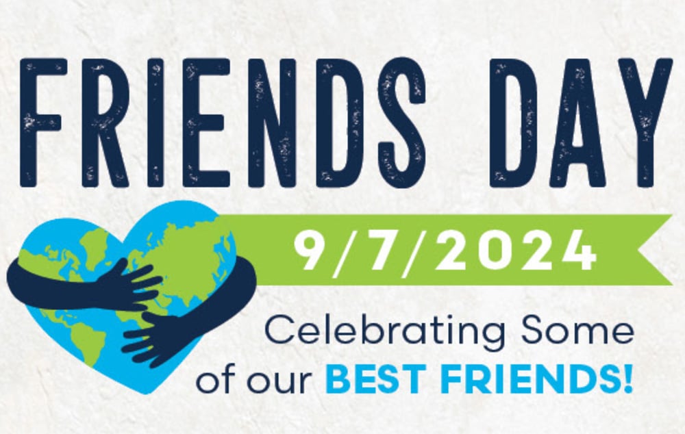 Friends Day is September 7, 2024