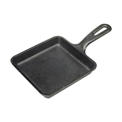 Old Mountain Pre-Seasoned Cast Iron 10.5 Inch Square Grill Pan with Assist  Handle