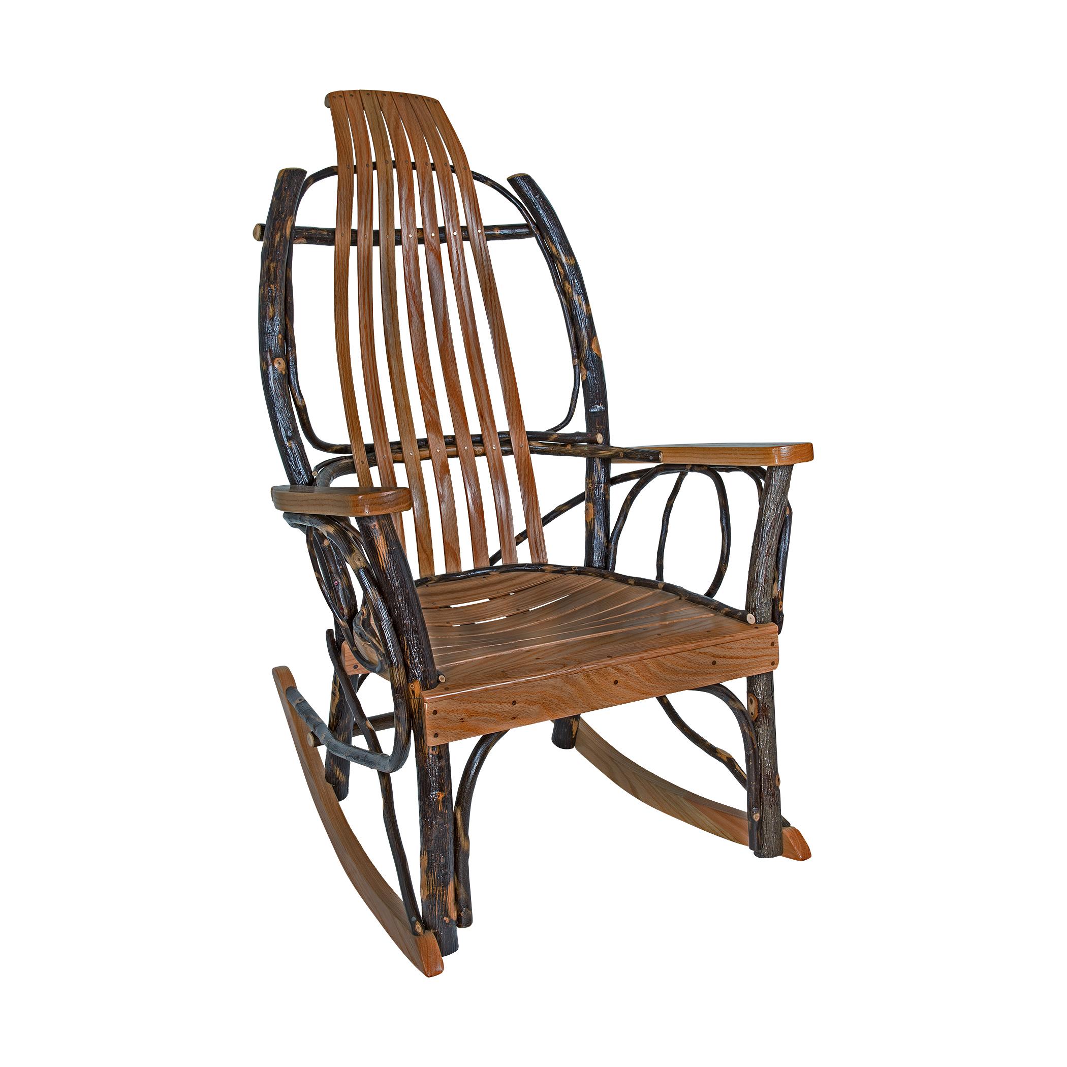 amish twig rocking chair