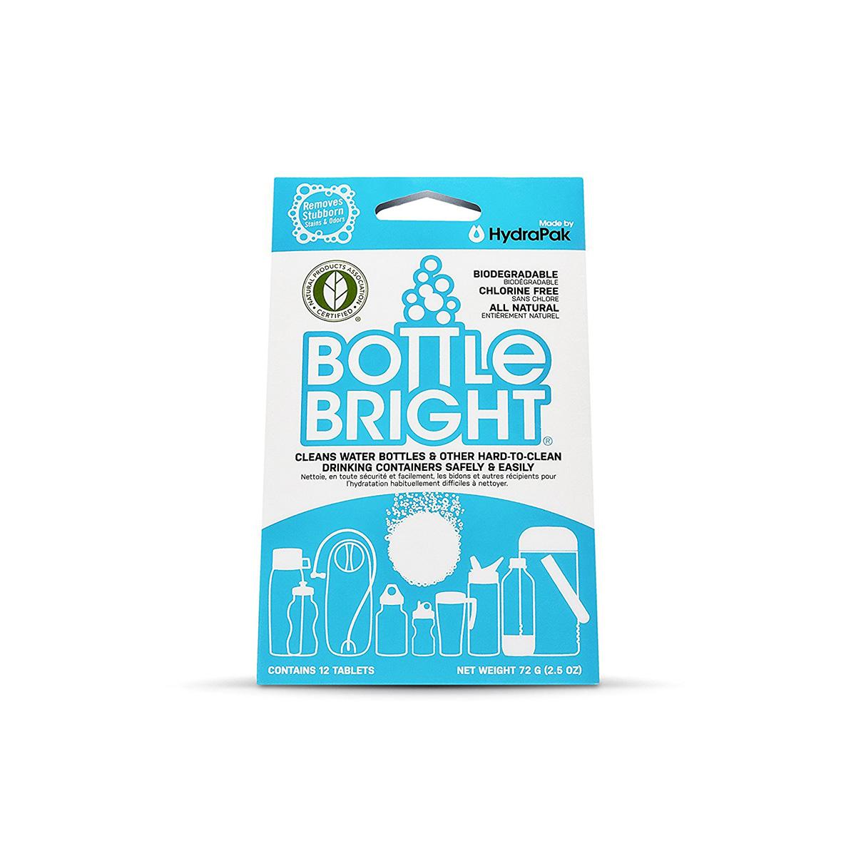Bottle Bright (12 Tablets) - All Natural, Biodegradable, Chlorine