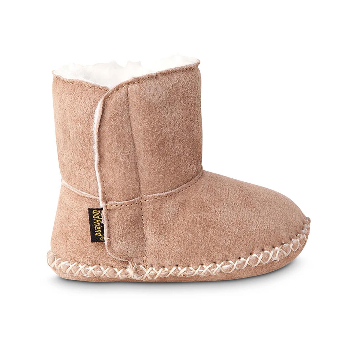 velcro boot slippers