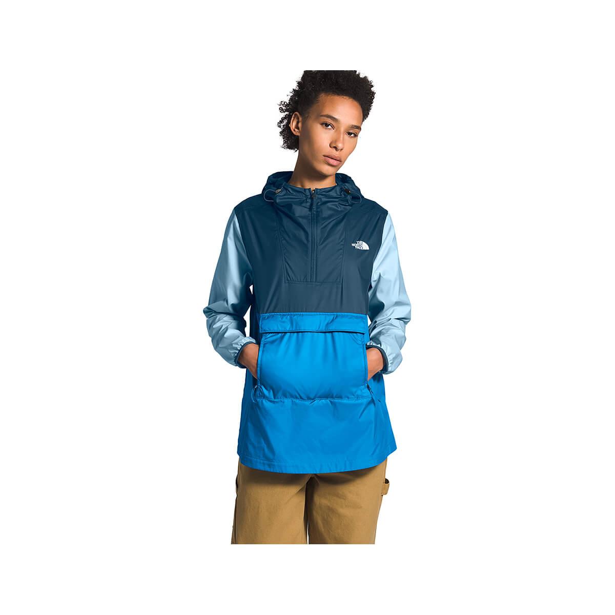 the north face women's fanorak pullover jacket