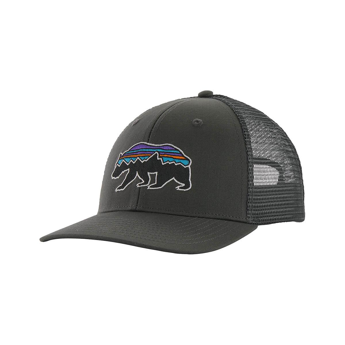 patagonia men's fitz roy bear trucker hat