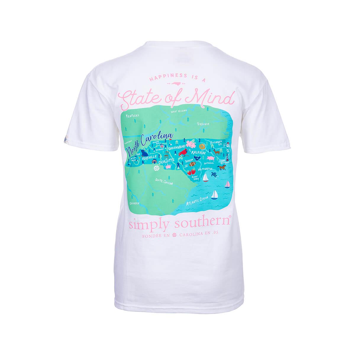 SIMPLY SOUTHERN | State of Mind Tee - North Carolina