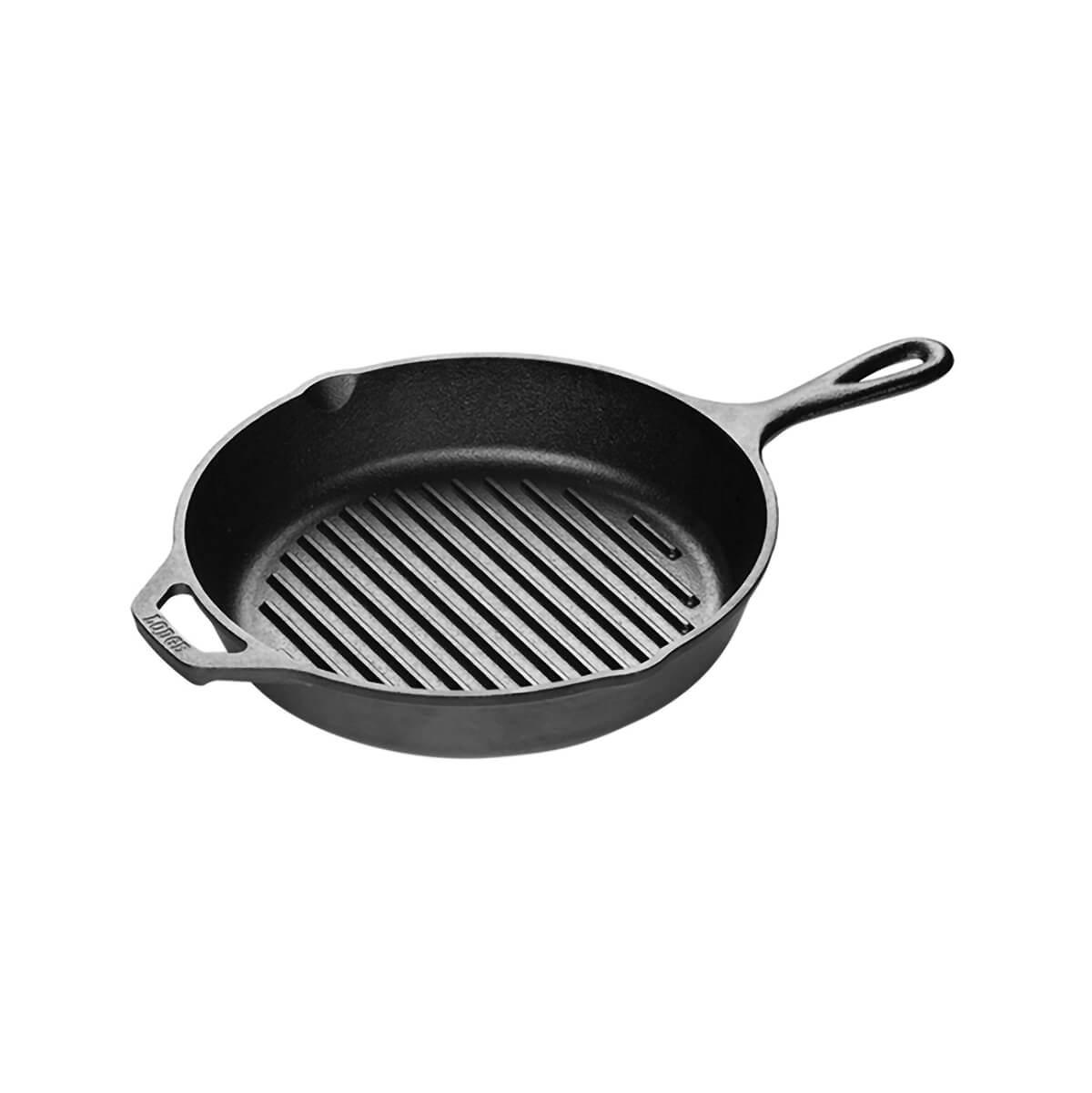 LODGE Cast Iron Melting Pot with Silicone Brush I Grill Me