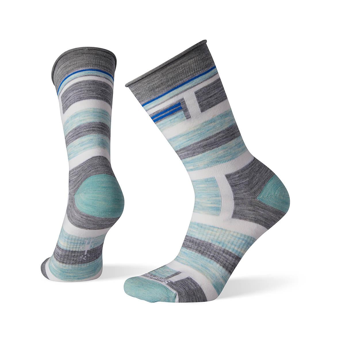 Mast General Store | Women's Non-Binding Pressure Free Striped Crew Socks