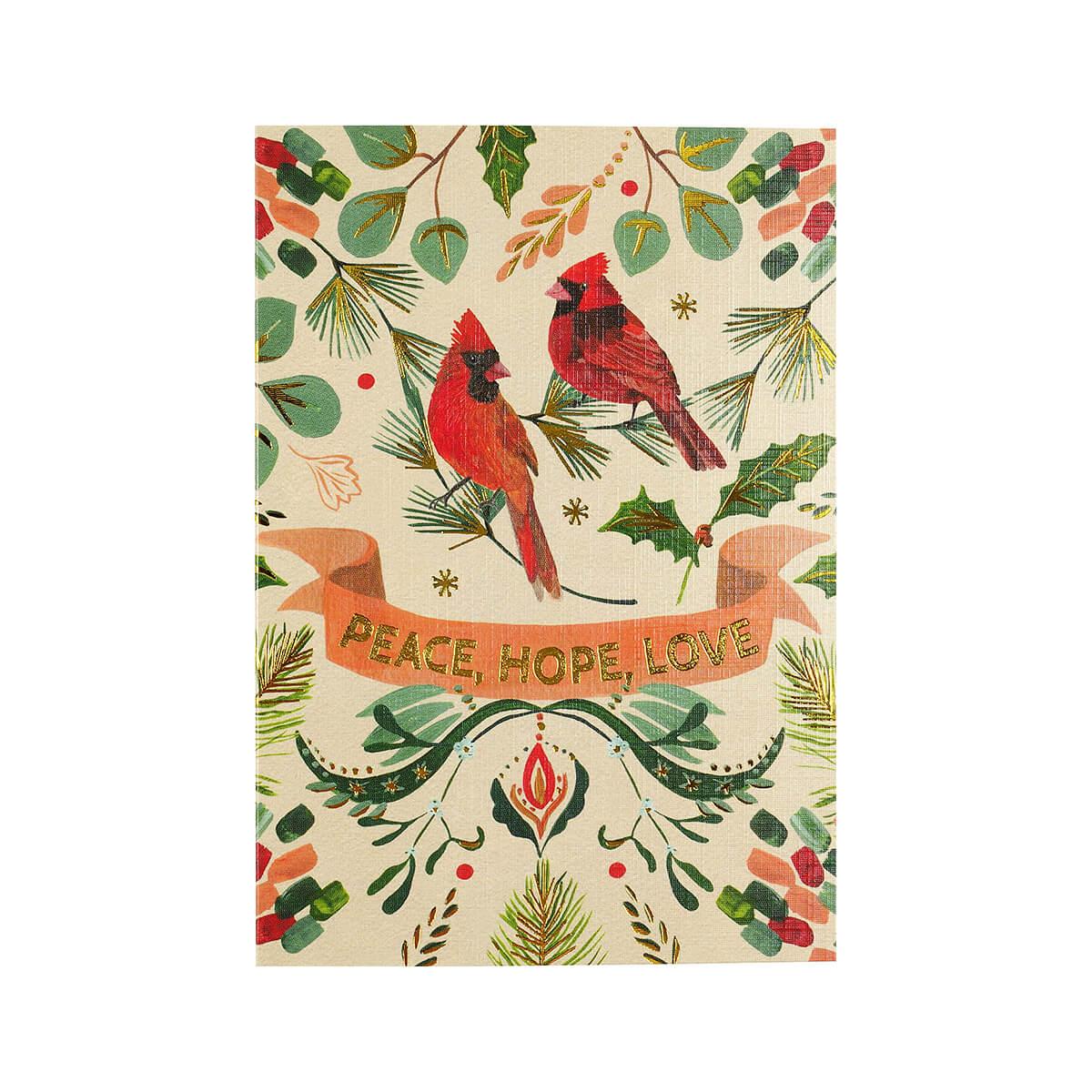 Mast General Store | Festive Cardinals Boxed Holiday Cards