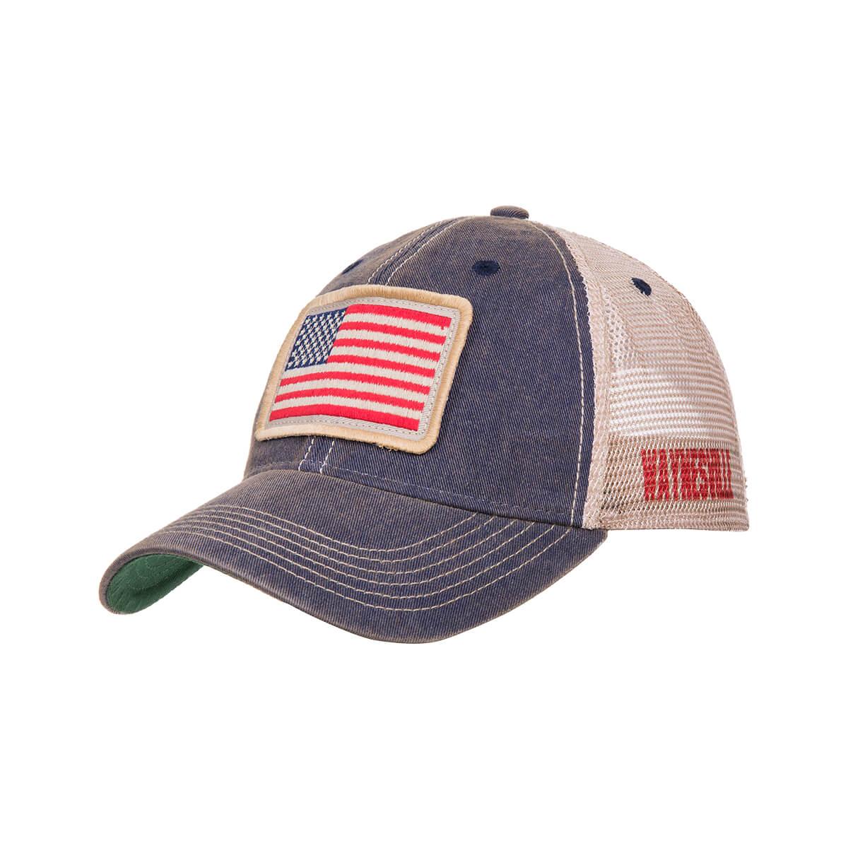 Mast General Store | American Flag Trucker Hat - Waynesville