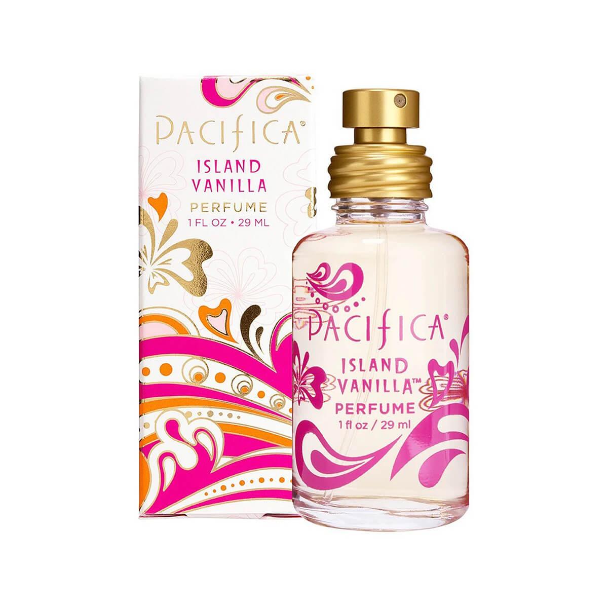 vanilla and floral perfume