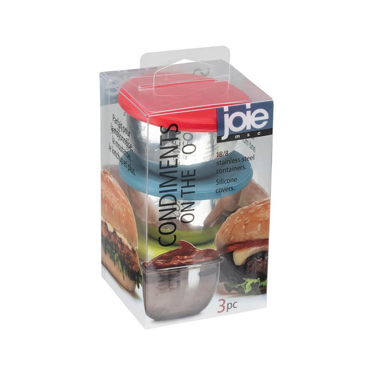 Joie Silicone Condiment Cup 3 Pack