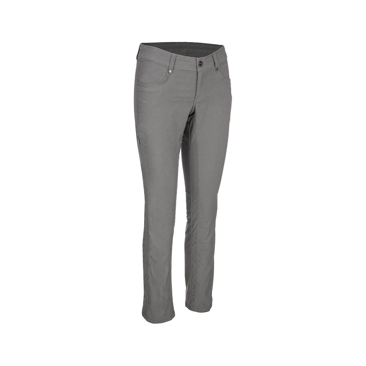 Dovetail Workwear Women's Grey Canvas Work Pants (14 X 32) in the