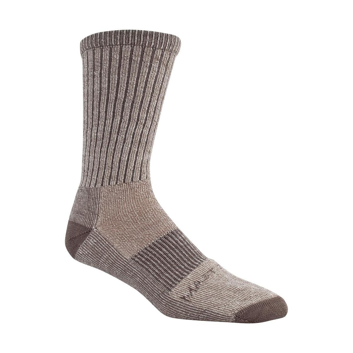 Women's Beige/Tan Original Crew Non-Slip Socks - 3 pairs