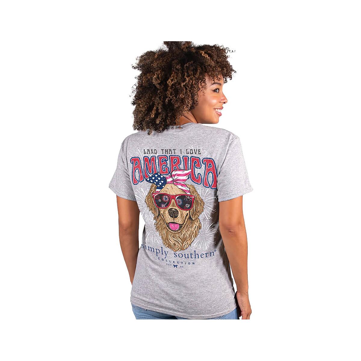 simply southern golden retriever shirt