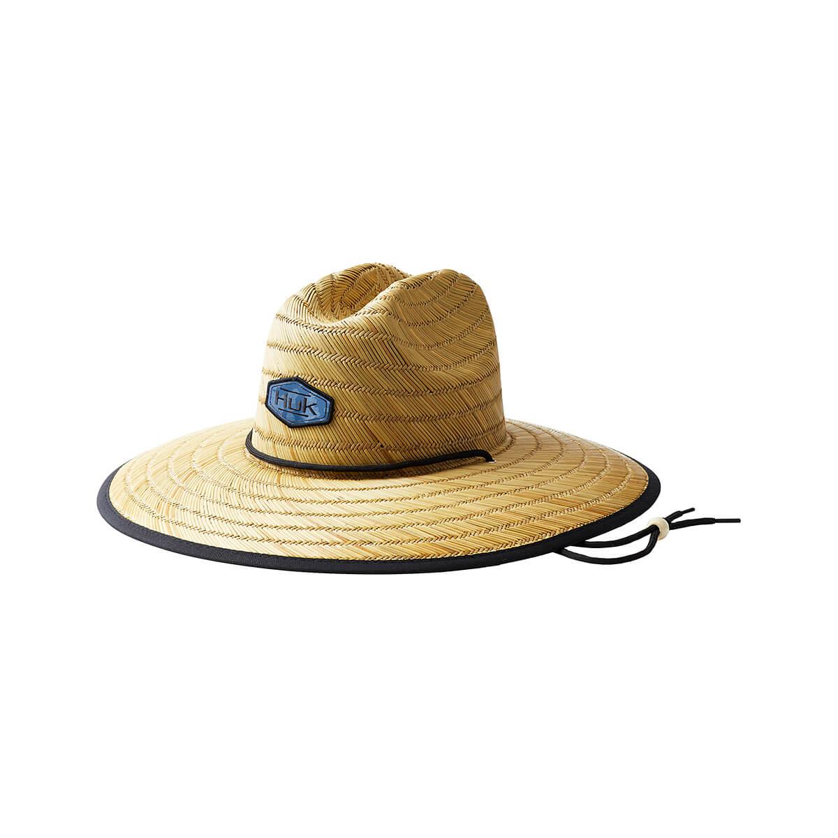 straw running hat