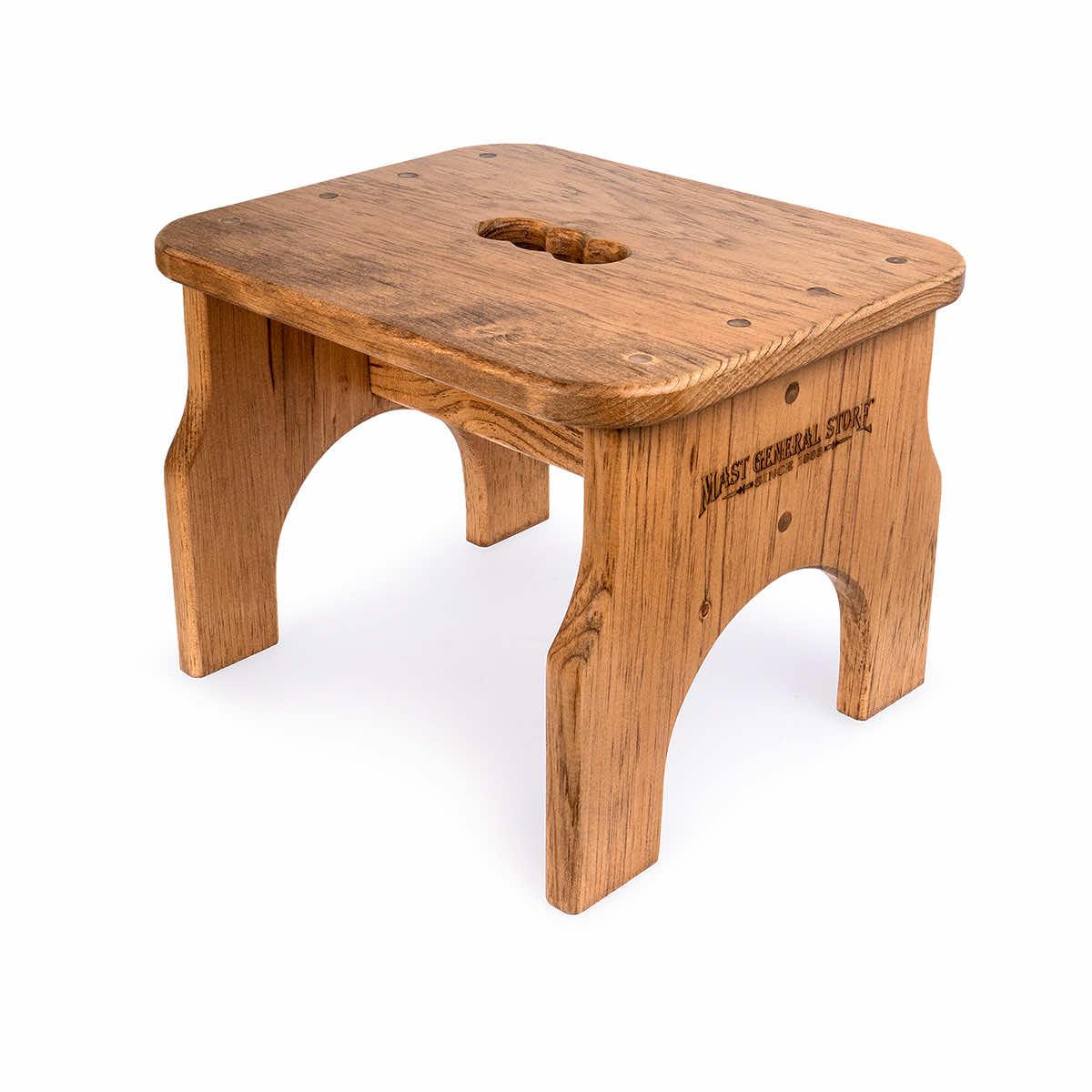 Mast General Store Wooden Foot Stool