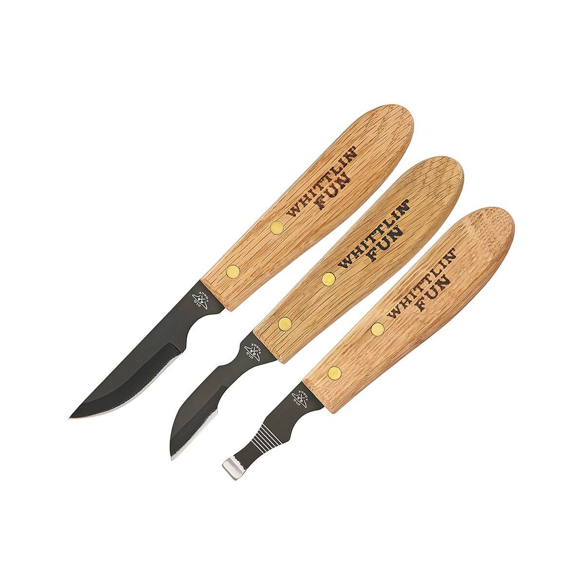 Old Hickory 5 PACK Paring Kitchen Knife 4 High Carbon Steel Hickory Wood  Handle