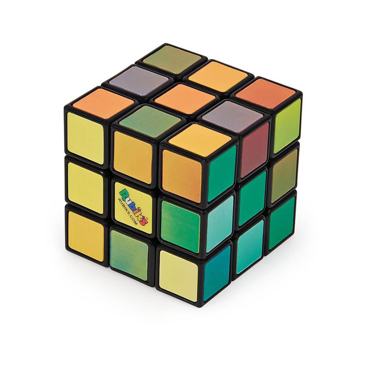 Rubik's Race, Metallic Edition Classic Fast-Paced Puzzle Strategy Sequence  Two Player Board Game, for Kids and Adults Ages 7 and up, Multicolor