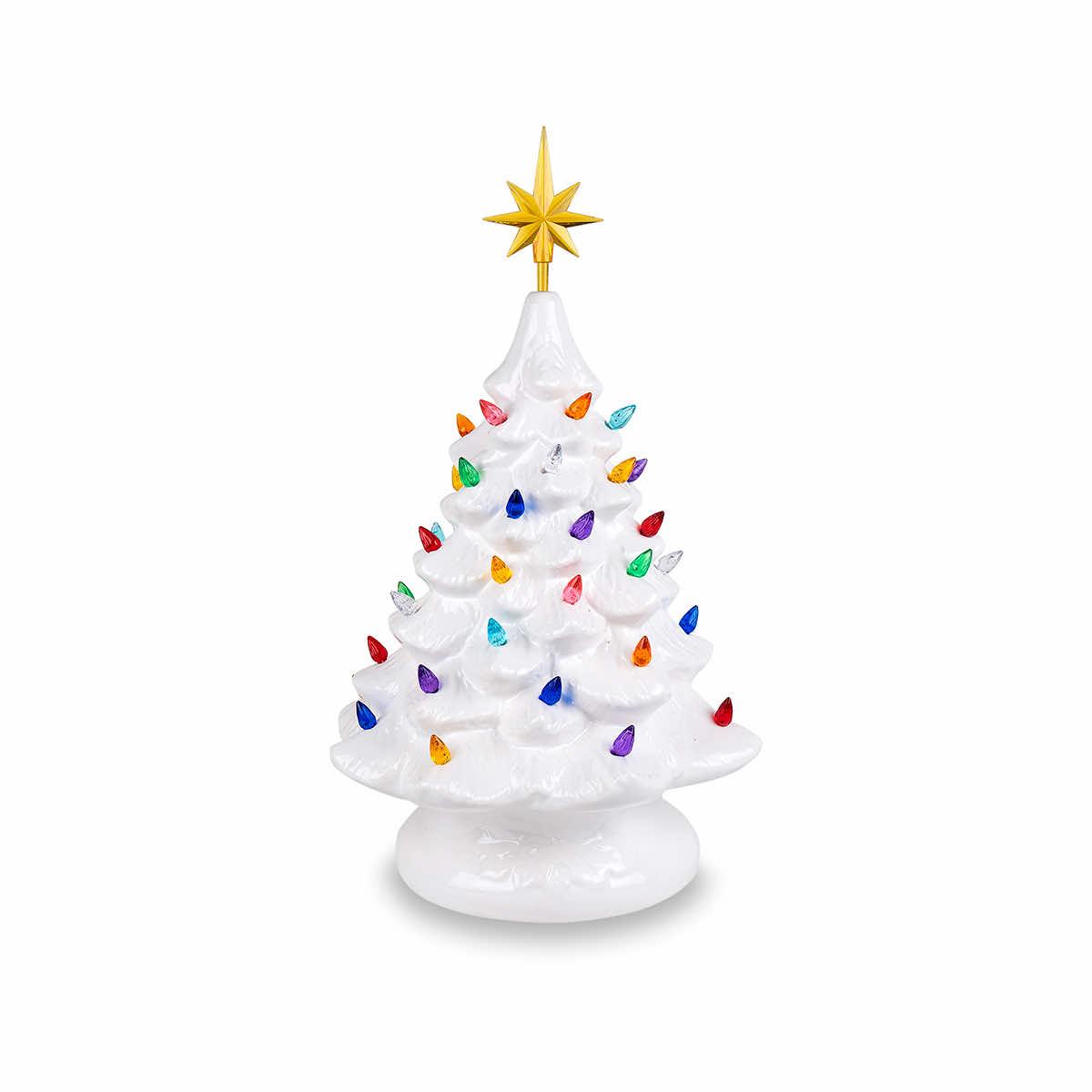 Christmas Charms Holly Dot White - Modern Domestic